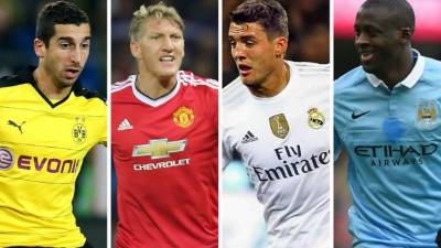 Henrikh Mkhitaryan, Bastian Schweinsteiger, Mateo Kovacic y Yaya Touré, protagonista del mercado de fichajes de este domingo 5 de junio.