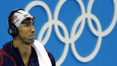 Michael Phelps es el deportistas más laureado en la historia de los Juegos Olímpicos. Foto AFP