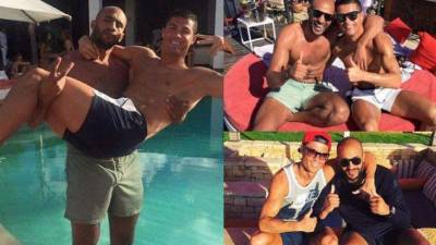 Cristiano y el marroquía llevan una enorme amistad.