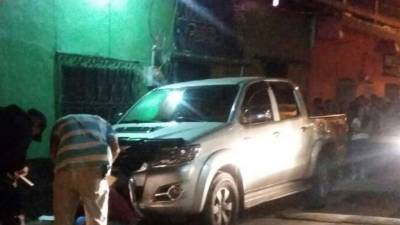 Kevin Barahona (27) fue asesinado frente a su casa.