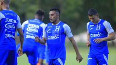 Carlos Argueta busca ganarse un puesto en el 11 titular de Honduras