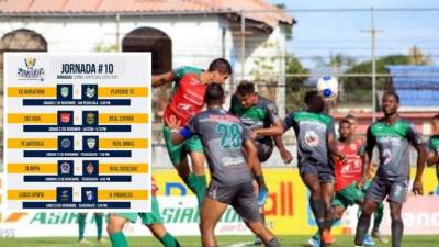 La jornada 10 del Torneo Apertura 2020 se jugará este fin de semana confirmó la Liga Nacional.