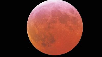 Honduras es uno de los pocos países donde se observará completamente mañana el segundo eclipse lunar total del año.