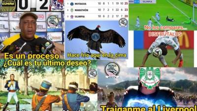 Los divertidos memes que dejó la disputa de la jornada 11 del Torneo Apertura 2019 de Honduras con Real España y Rony Martínez como protagonistas de las burlas.