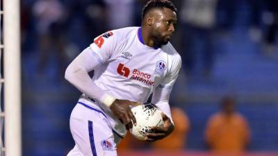 Yustin Arboleda anotó cuatro goles en 10 partidos en el Torneo Clausura 2020 con el Olimpia.