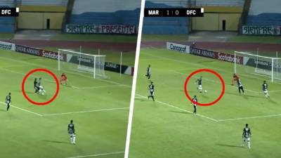 Kervin Arriaga anotó un golazo tras asistencia de tacón de Frelys López ante Diriangén.