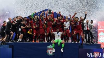El Liverpool logró su sexta Champions League de su historia. Foto AFP