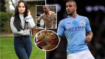 El jugador inglés Kyle Walker, del Manchester City, está envuelto en tremendo escándalo tras organizar una fiesta sexual en plena cuarentena por la crisis del coronavirus que se vive en todo el mundo, así como en Inglaterra.