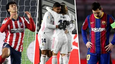 La tabla de posiciones de la Liga Española 2020-2021.