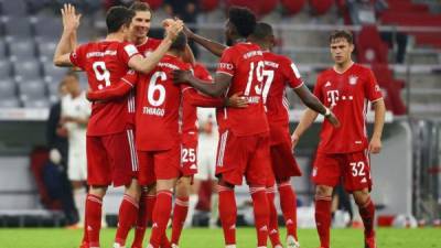 El Bayern Múnich jugará contra el Leverkusen la final de la Copa de Alemania el próximo 4 de julio. Foto AFP.