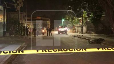 De varios impactos de bala fue asesinado el joven.