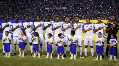 La Selección de Honduras buscará una nueva victoria de local contra Costa Rica. Foto Juan Salgado