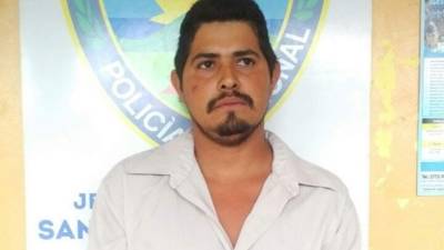 Marco Tulio Pinto fue aprehendido en la aldea Nueva Cabañas del municipio de Copán Ruinas.