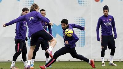 Los jugadores del Barcelona tendrán dos días para descansar.