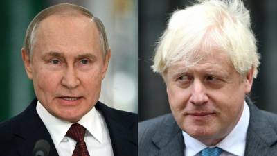 Putin y Johnson hablaron antes de la invasión rusa a Ucrania, con el ex primer ministro británico advirtiéndole a Putin sobre las sanciones occidentales en caso de un conflicto armado.