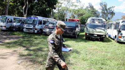 Las unidades serán devueltas después de pagar la respectiva multa.