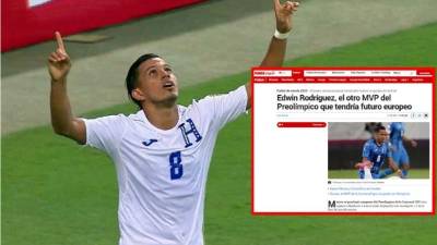 Edwin Rodríguez mostró mucha clases y buen fútbol en el Preolímpico de la Concacaf y ahora lo destaca el diario Marca.