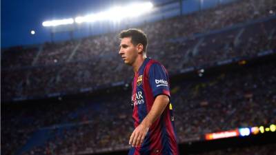 Messi estará de baja por dos meses.