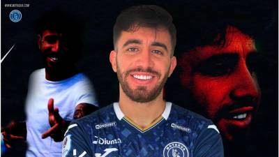 Motagua le dio la bienvenida a Auzmendi.