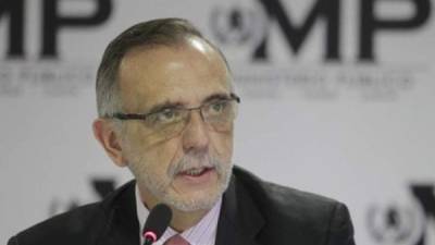 El presidente de la Comisión Internacional Contra la Impunidad en Guatemala (CICIG), Iván Velásquez.