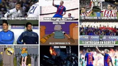 Mira los divertidos memes que dejaron las goleadas del Real Madrid a la Real Sociedad y del Barcelona al Betis en la primera jornada de la Liga española. El Atlético de Madrid igualó con el Alavés.