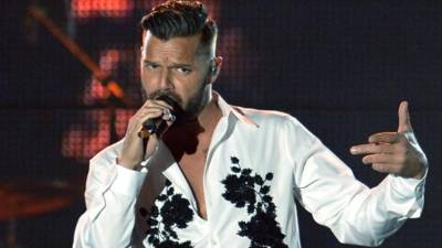 El cantante Ricky Martin.