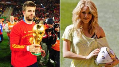 1. Cuando se conocieron en el Mundial de Sudáfrica 2010, durante la filmación del videoclip 'Waka Waka', Gerard Piqué se le acercó y dijo a Shakira: 'Voy a ganar este mundial porque quiero verte al final del torneo e invitarte una cena romántica'.