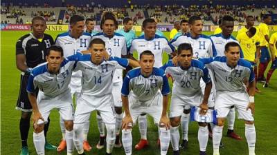 La Selección de Honduras perdió en febrero un amistoso contra Ecuador (3-1).