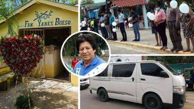 Luis Cruz fue enterrado en Pimienta, Cortés, acompañado por su familia y el cariño de los pobladores.