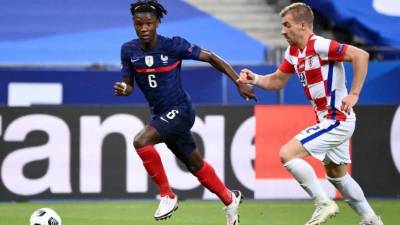 Eduardo Camavinga entra en los libros de historia de la Selección de Francia. Foto APF