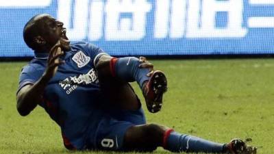 Demba Ba sufrió una de las lesiones más fuertes del presente año.