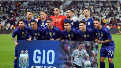 Los jugadores de Argentina dedicaron un gesto a Giovanni Lo Celso, una de las bajas para el Mundial de Qatar 2022.