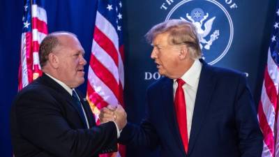 Tom Homan es el encargado de Trump para la frontera sur de Estados Unidos.