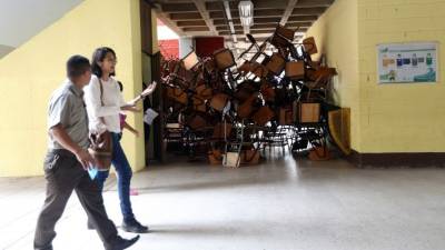 La crisis en la Unah sigue y los estudiantes mantienen tomados los edificios; en la Unah-vs se ha acabado el tiempo para cursar un tercer período académico.