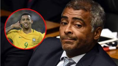 Romario dio un insólito consejo a Gabriel Jesús para que sea goleador de Brasil en el Mundial de Rusia 2018. Foto AFP