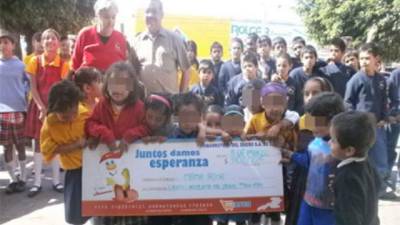 Niños de la casa hogar La Gran Familia, en Michoacán. Foto de www.proceso.com.mx