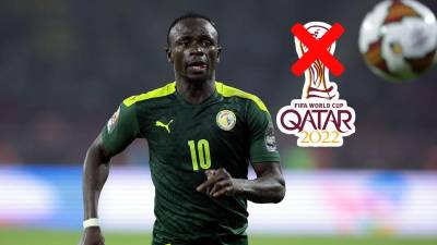 Sadio Mané es baja oficial de Senegal para el Mundial de Qatar 2022.