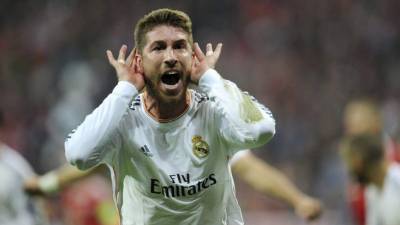 El madridista Sergio Ramos ganó el mejor defensa de la Liga 2013/14 de España.