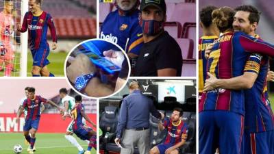 Las imágenes que dejó la victoria del FC Barcelona (1-0) contra el Elche para conquistar el Trofeo Joan Gamper en el Camp Nou.