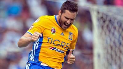 André-Pierre Gignac se lució con un hat-trick para la victoria de Tigres.