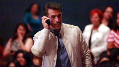 Al actor de La Dictadura Perfecta lo sacaron el lunes de un acto en la residencia oficial de Los Pinos.