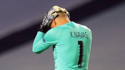 Keylor Navas se quedó a las puertas de hacer historia en la Champions League. Foto AFP