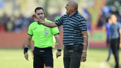 Wilmer Cruz, entrenador del Juticalpa.