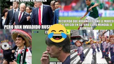 Los divertidos memes que nos dejó el partido que disputaron México y Alemania en el debut de ambas selecciones en el Mundial de Rusia 2018.