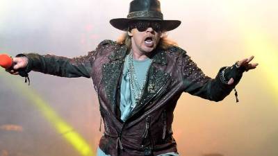 El rockero Axl Rose.