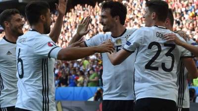 Los germanos son clrfos favoritos a lograr el campeonato. Foto AFP.