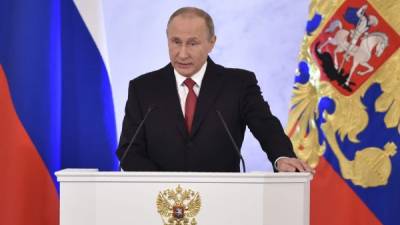 El presidente ruso Vladimir Putin es señalado por la inteligencia estadounidense como la cabeza de los ciberataques a las elecciones de EUA. AFP.