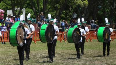 Las bandas dieron un buen espectáculo.