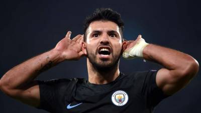 Sergio 'Kun' Agüero hizo historia con el Manchester City. Foto AFP