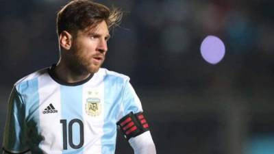 Messi se retiró lesionado en el triunfo contra Honduras. Foto cortesía.